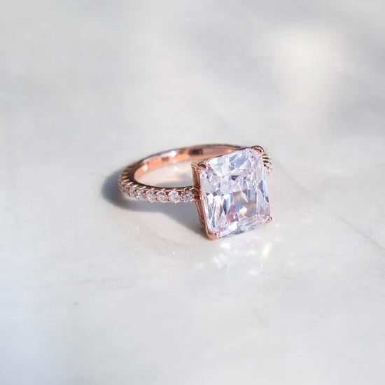 Radiant Cut Diamond Ring