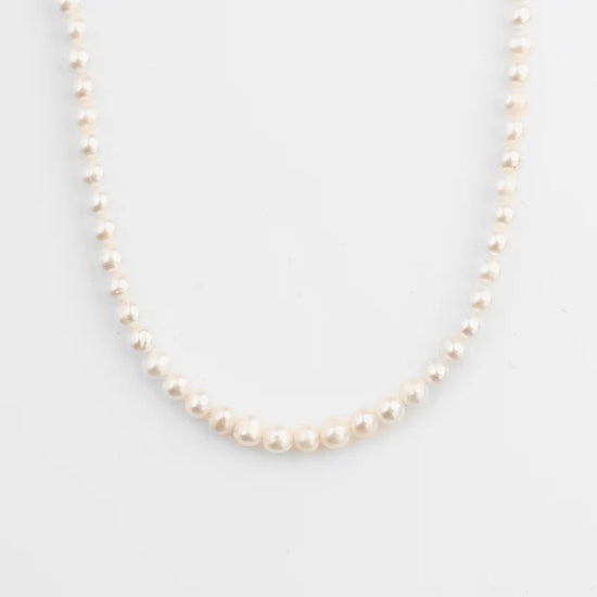 Pearl Necklace For Men | Pearl Chain For Men | Mens White Pearl Necklace