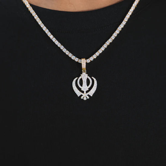 Khanda Pendant 18k Gold