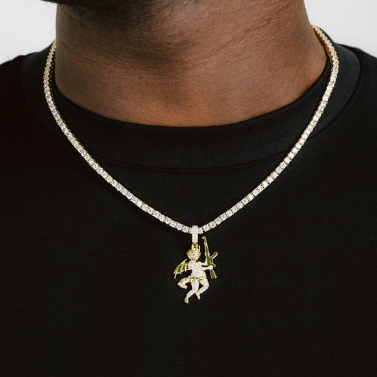 Baby Devil Pendant 18k Gold