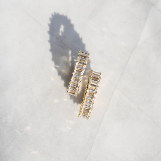 Baguette Eternity Ring 18k Gold