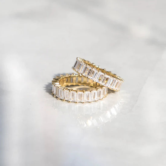 Baguette Eternity Ring 18k Gold