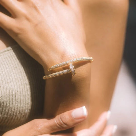 Iced Nail Bracelet