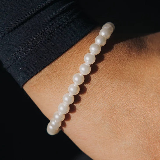 White Pearl Bracelet