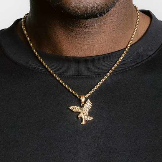 Eagle Pendant 18k Gold