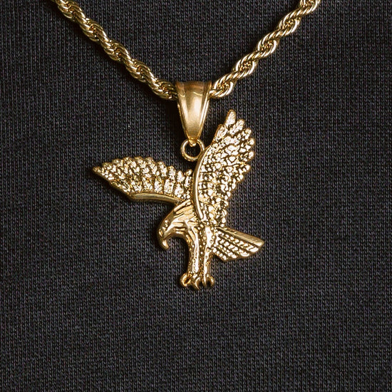 Eagle Pendant 18k Gold