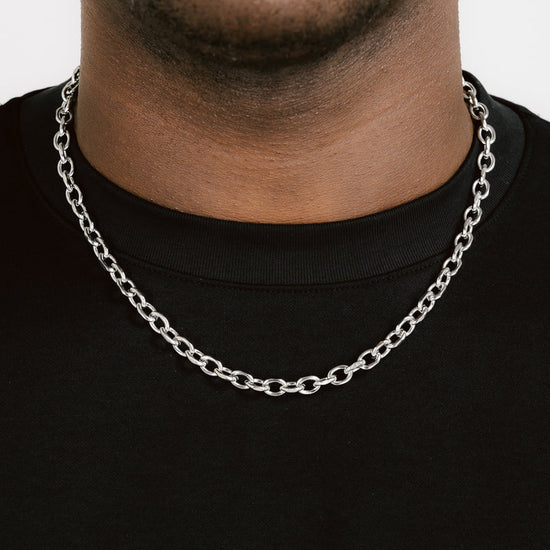 Hermes Link Chain White Gold