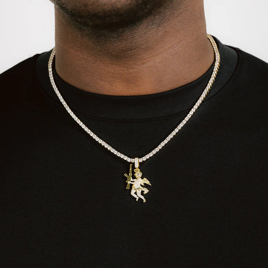 Baby Angel Pendant 18k Gold