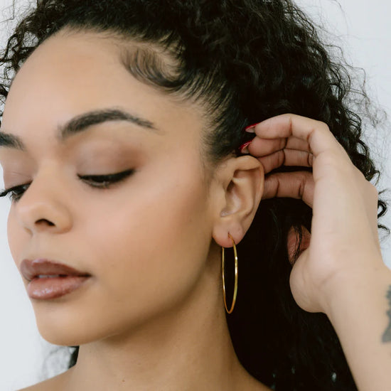 Large Hoop Earrings