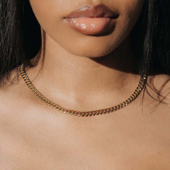 6mm Miami Cuban Chain 18k Gold