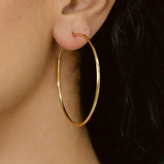 Large Hoop Earrings